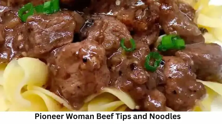 Pioneer Woman Beef Tips and Noodles Recipe