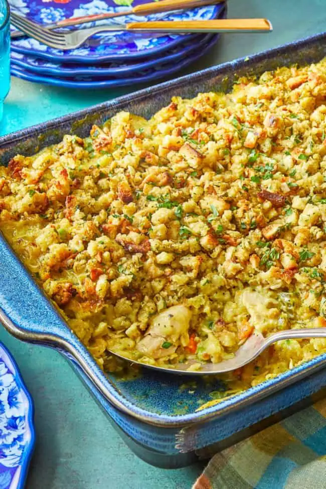 Pioneer Woman Chicken Stuffing Casserole