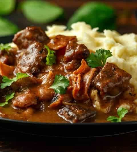 Delia Smith Liver and Bacon Casserole