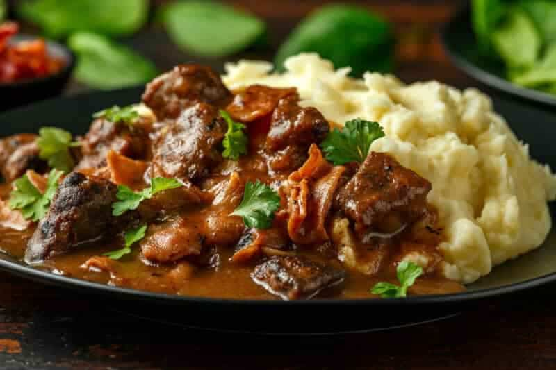 Delia Smith Liver and Bacon Casserole