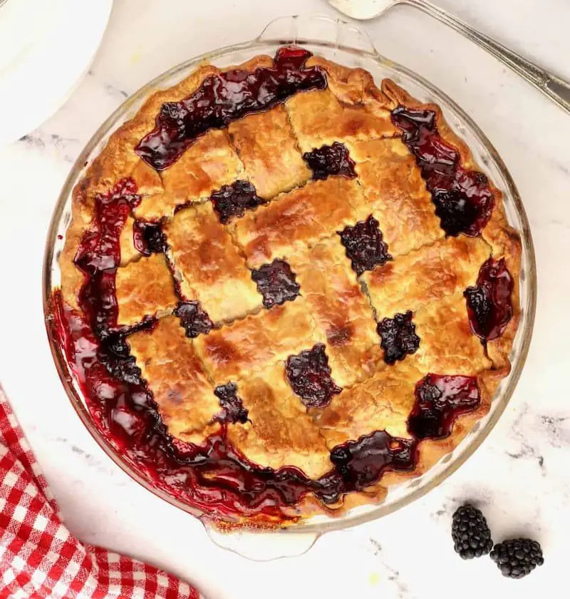 Pioneer Woman Blackberry Pie