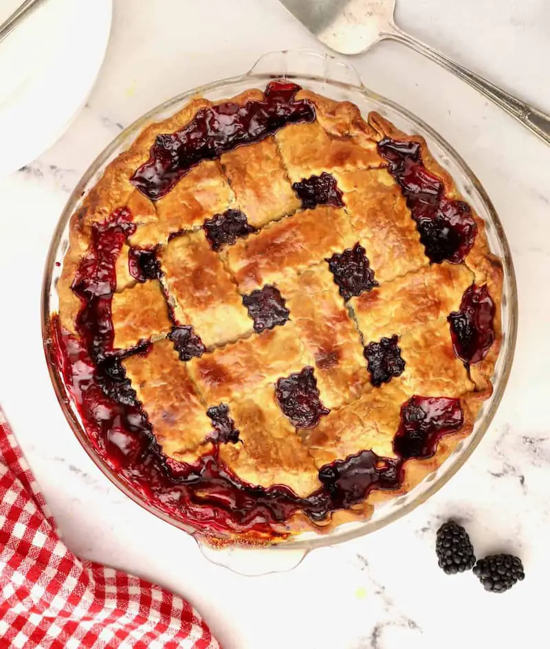 Pioneer Woman Blackberry Pie