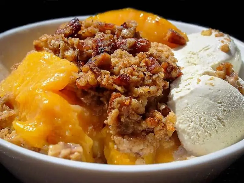 Pioneer Woman Peach Crumble