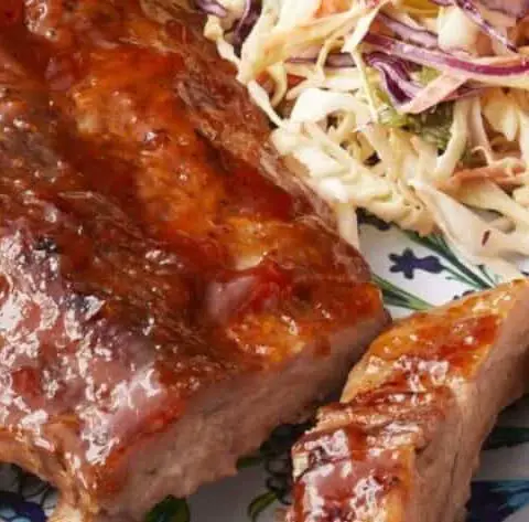 Pioneer Woman Slow Cooker Ribs and Slaw