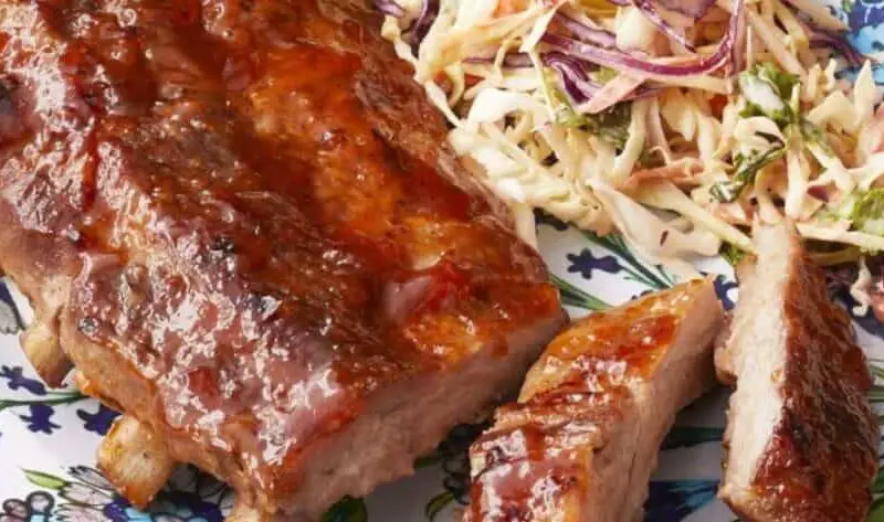 Pioneer Woman Slow Cooker Ribs and Slaw