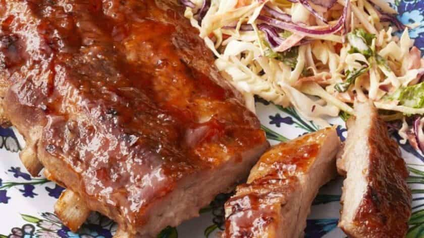 Pioneer Woman Slow Cooker Ribs and Slaw