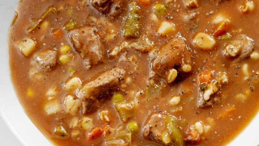 Pioneer Woman Beef Barley Soup Recipe