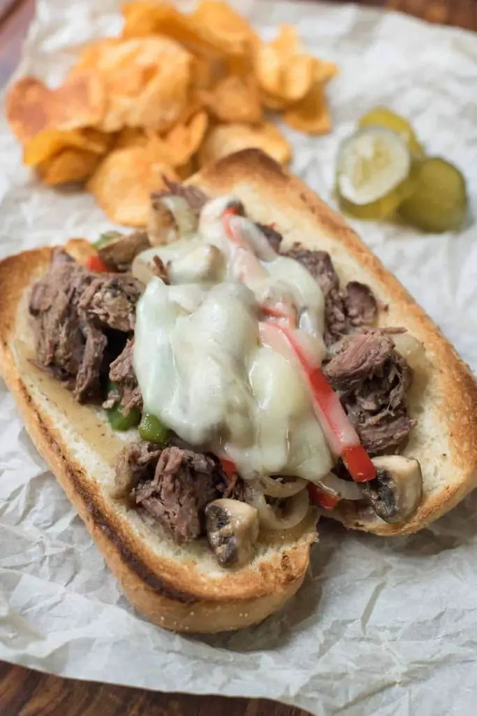 Pioneer Woman Slow-Cooker Drip Beef Sandwiches