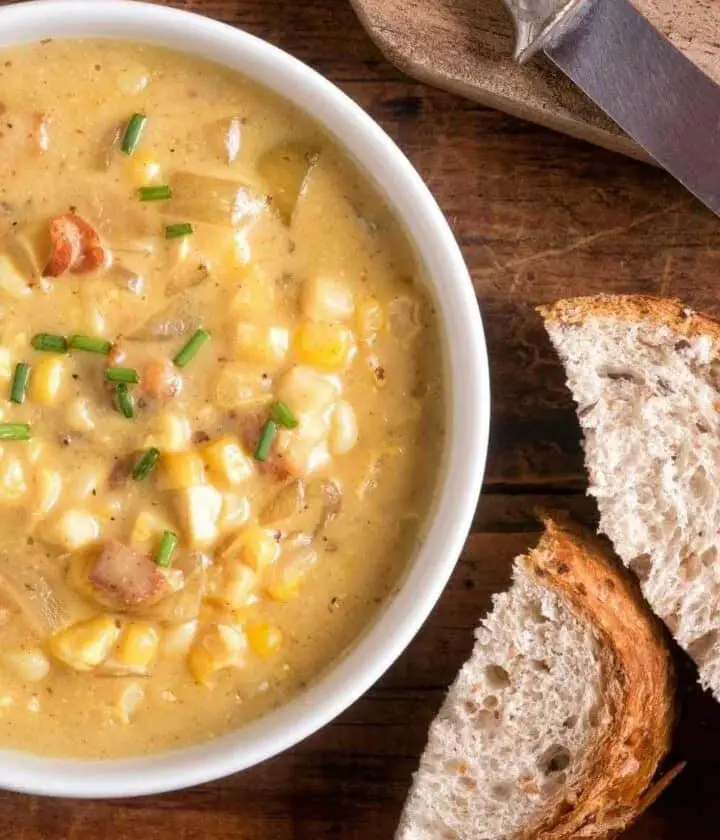 Pioneer Woman Corn and Cheese Chowder