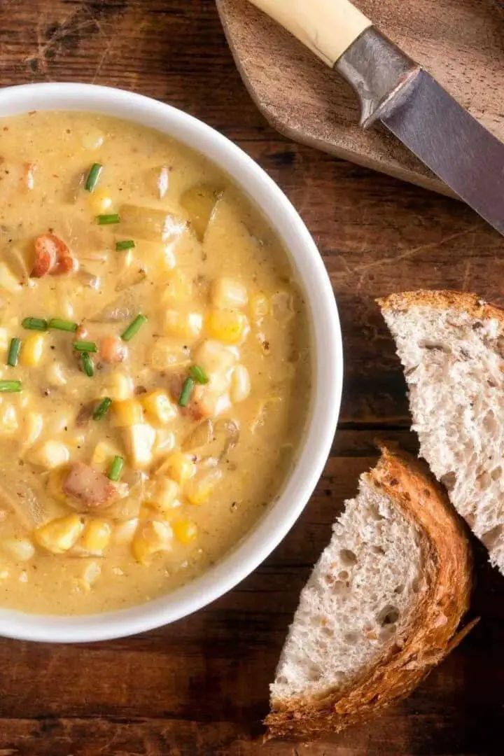 Pioneer Woman Corn and Cheese Chowder