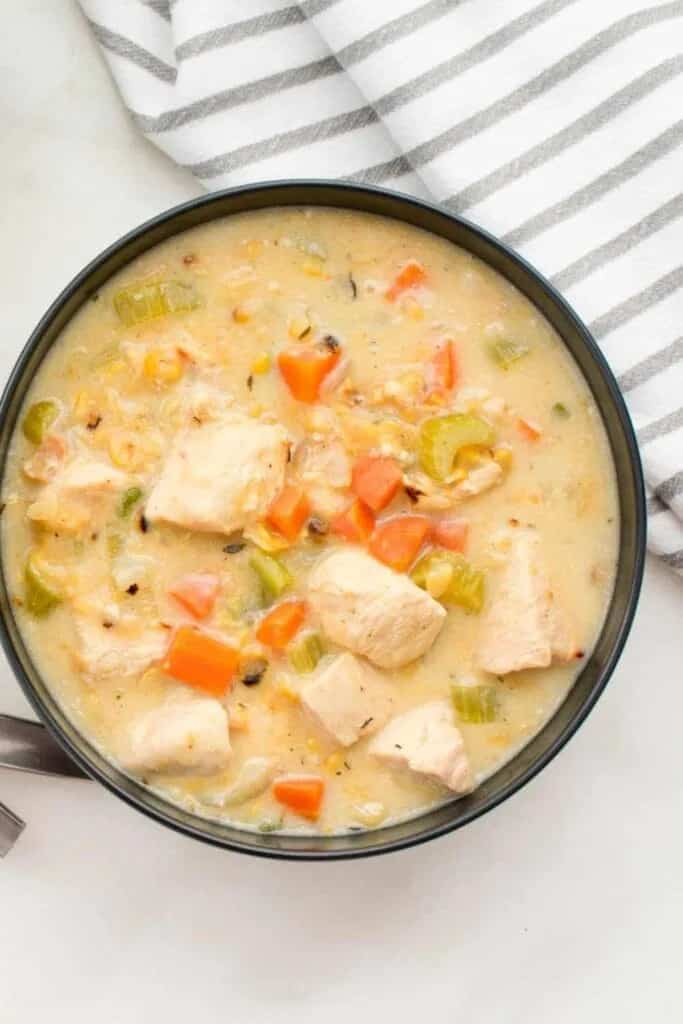 Pioneer Woman Corn and Cheese Chowder