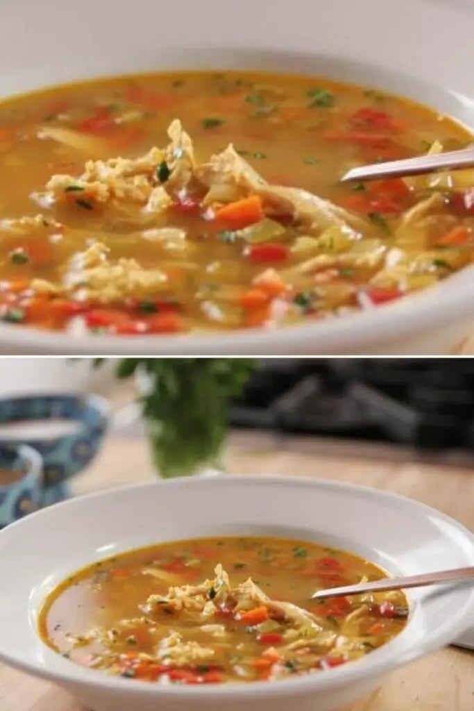 Pioneer Woman Chicken Rice Soup recipe