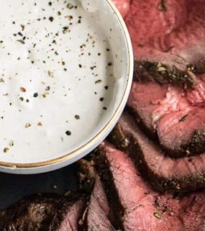 Barefoot Contessa Beef Tenderloin with Horseradish Sauce