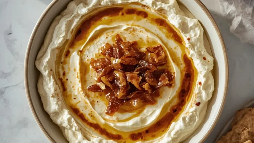 Alton Brown Caramelized Onion Dip