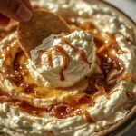 Alton Brown Caramelized Onion Dip - recipe card