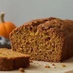 Alton Brown Pumpkin Bread - recipe card