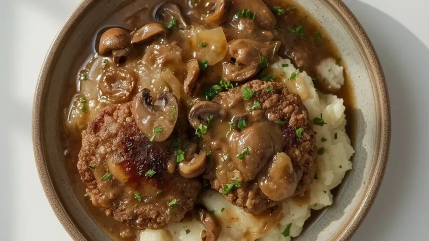 Alton Brown Salisbury Steak 4 Alton Brown Salisbury Steak