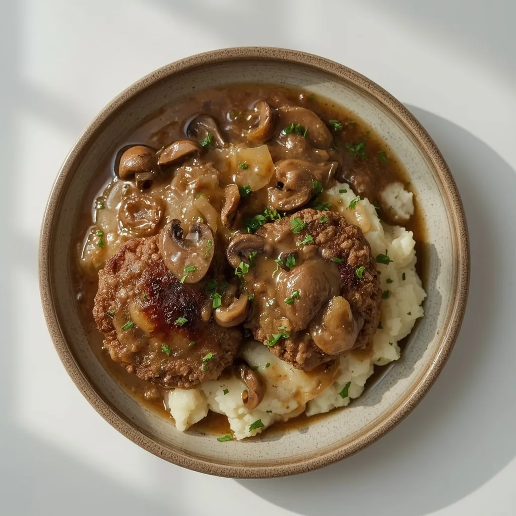 Alton Brown Salisbury Steak 6 Alton Brown Salisbury Steak