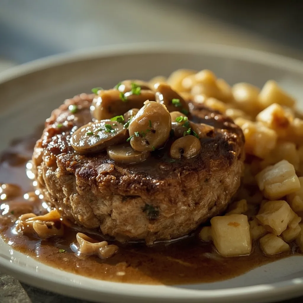 Alton Brown Salisbury Steak 5 Alton Brown Salisbury Steak