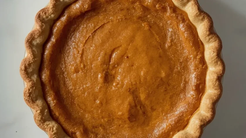Alton Brown Sweet Potato Pie