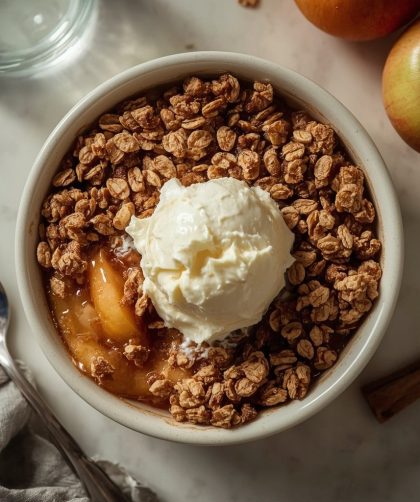 Alton Brown Apple Crisp