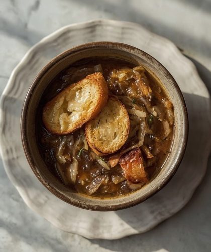 Alton Brown French Onion Soup