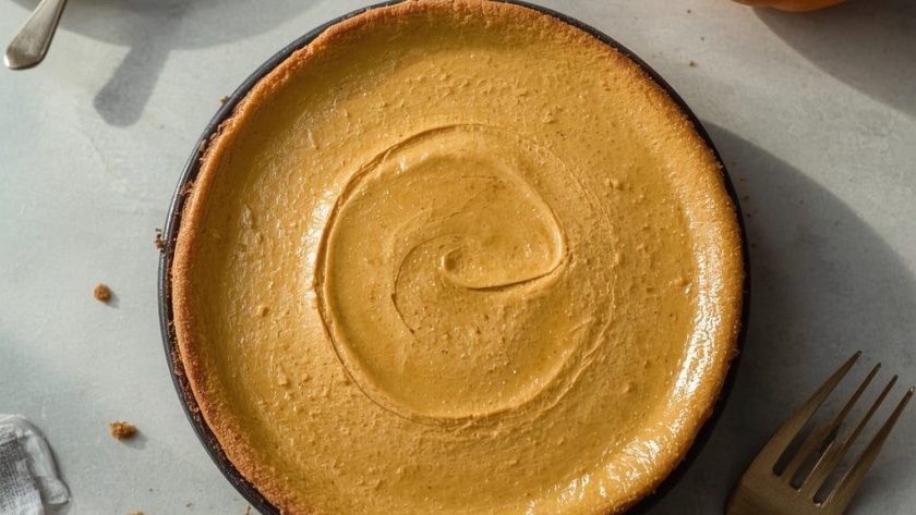 Alton Brown Pumpkin Cheesecake