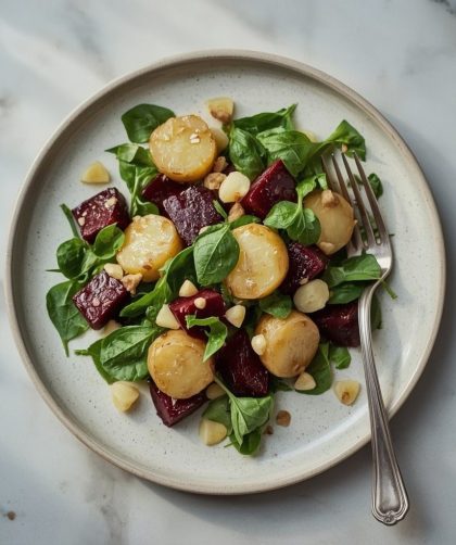 Julia Child Beet Potato Salad