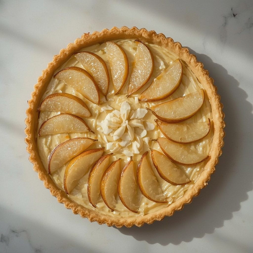 Julia Child Pear Tart