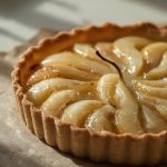 Julia Child Pear Tart - recipe card