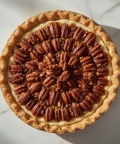 Paula Deen Pecan Cheesecake Pie