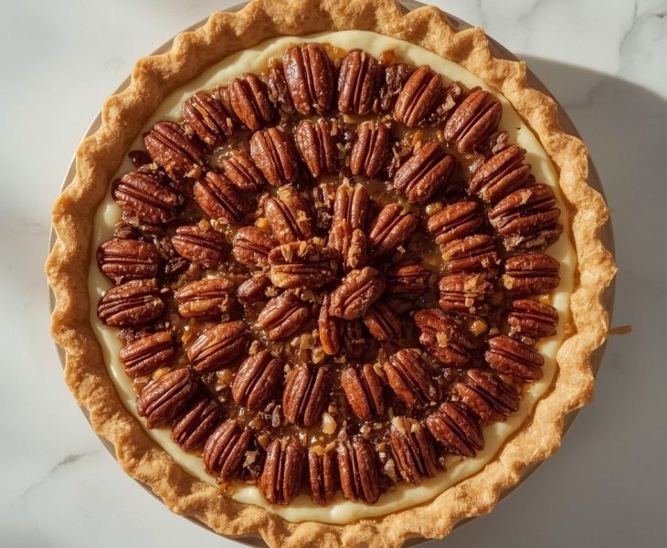 Paula Deen Pecan Cheesecake Pie