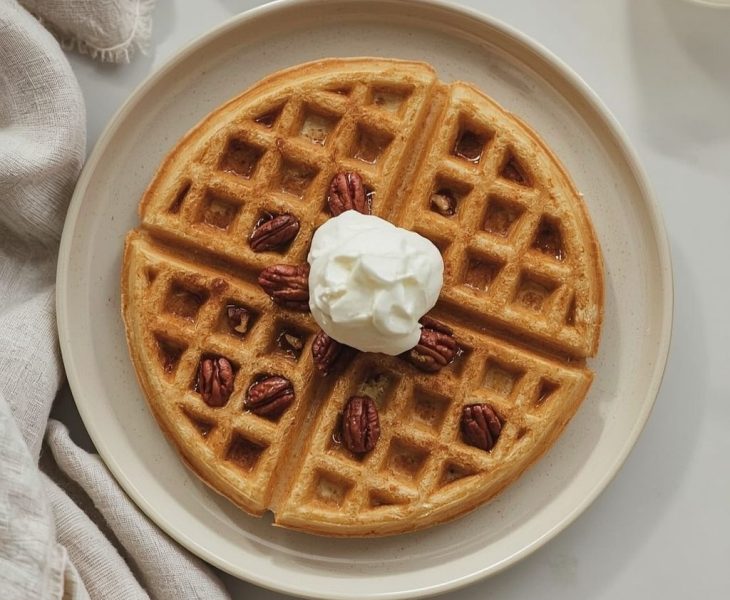 Pioneer Woman Cinnamon Pecan Yeasted Waffles